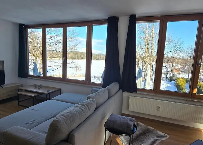 Lägenhet Lounge - Urlaub Mit Seeblick - Magisch, Modern, Grosszuegig Bayersoien
